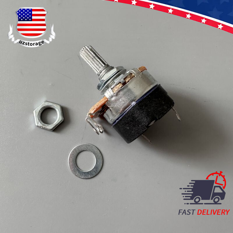For WH24-2 4K7 with On/Off Switch B500K Ohm Lathe Speed Control Potentiometer