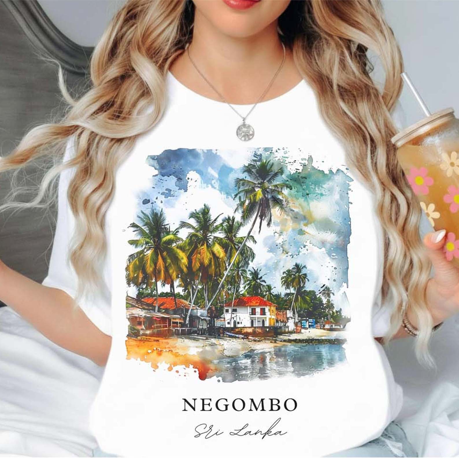 Negombo Unisex Shirt Travel Gift Sri Lanka Trip Lover Favorite Tee