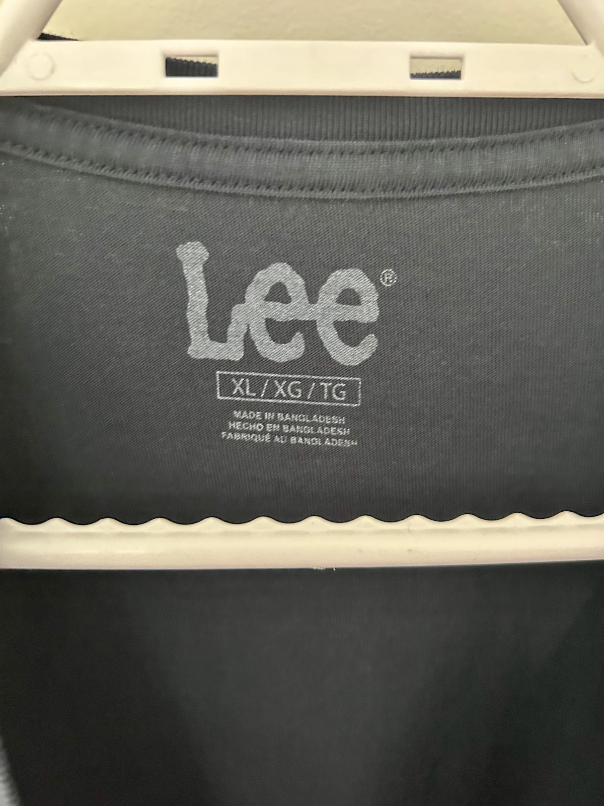 Mens LEE Workwear Pocket Navy Tee-Shirt Blue Size Large Work Shirt gallery