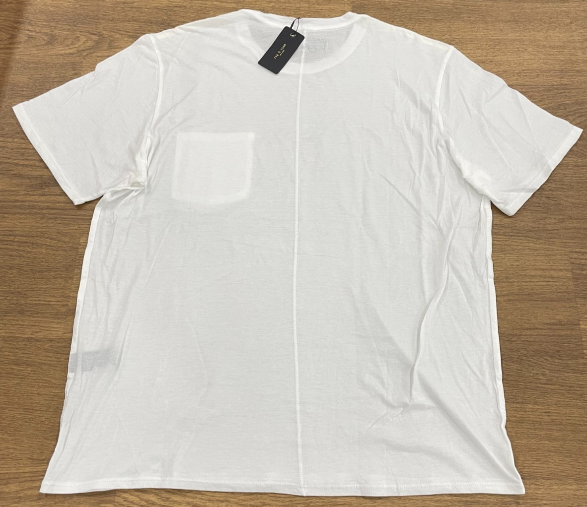 NWT $118 Rag & Bone Men's Vapor Tee Shirt In White Size: X-Large gallery