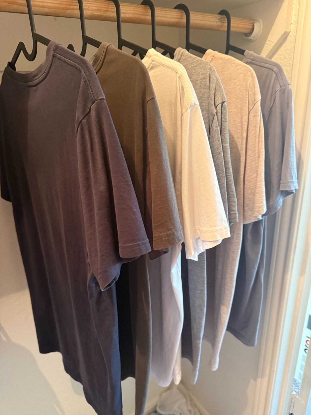 H&M Premium Selection Pima Cotton T-Shirt Color Mens M Classic Bulk 6-pack gallery