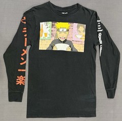 Naruto Shirt Shippuden size Small S Long Sleeve Shonen Jump Noodles