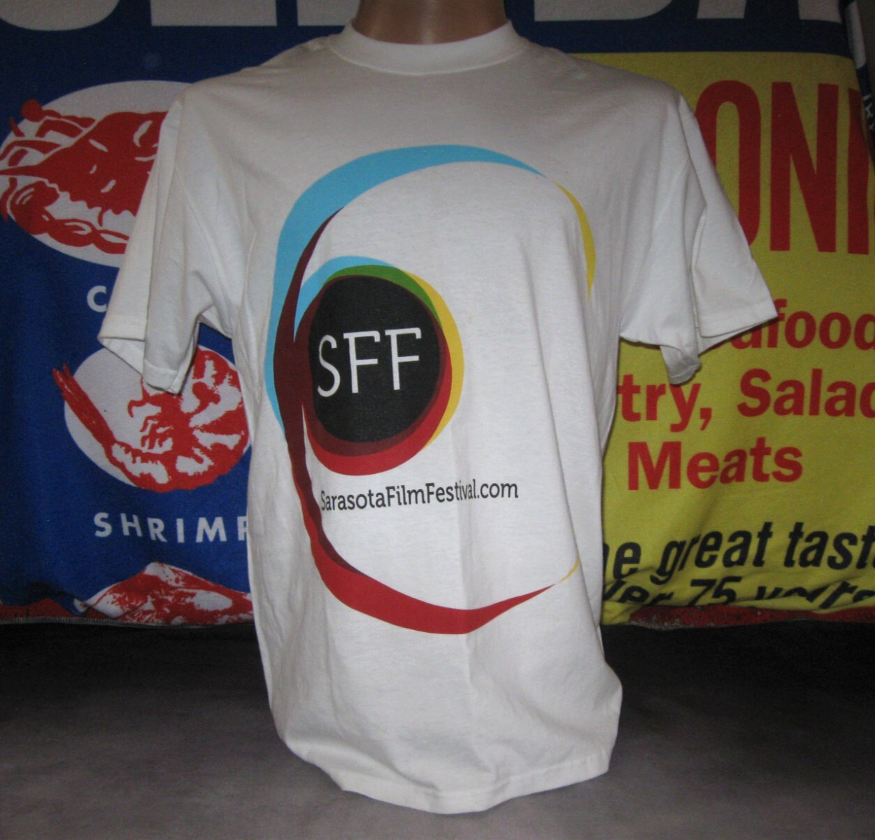 SARASOTA FILM FESTIVAL T Shirt Men's Large Filmmaking Cinema FLORIDA THEATER gallery