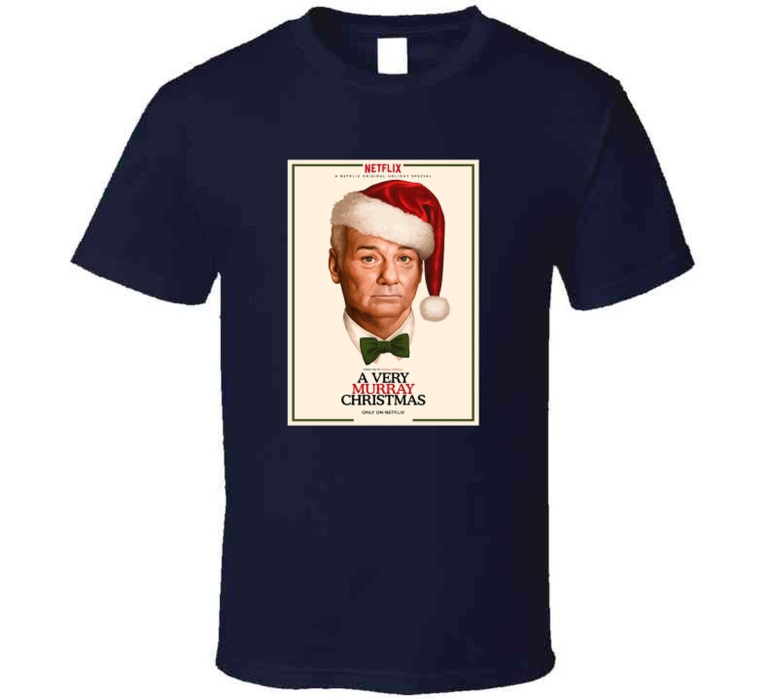 A Very Murray Christmas Tee Classic Holiday Movie T Shirt gallery