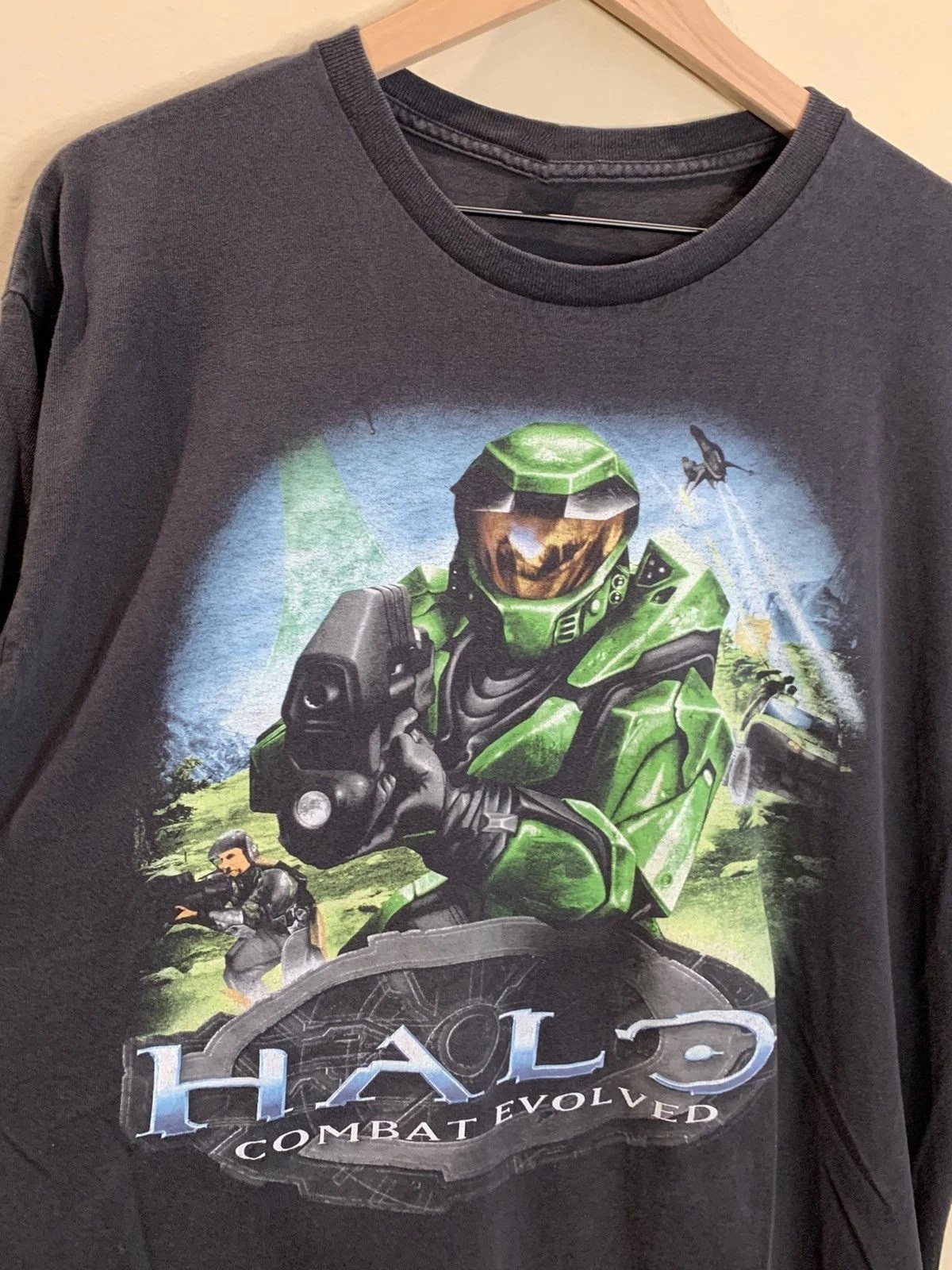 Vintage 2001 Halo Combat Evolved Tee Video Game Unisex S-5XL Shirt ILS47 gallery