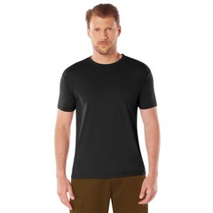 Black T-Shirts Athletic Fit Tagless Large1713-L