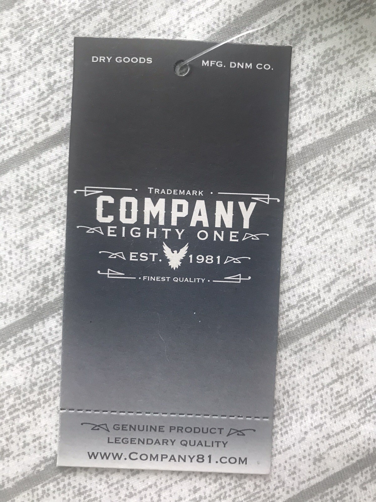 Company Eighty One Striped T-Shirt - High Rise Color, Size S, Short Sleeve gallery
