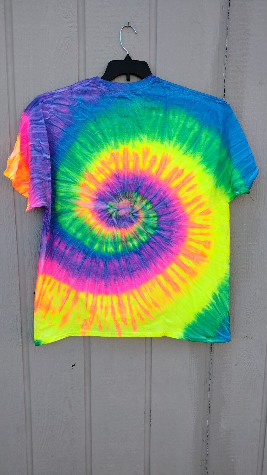 Colortone Tie Dye TD950 Adult 2XL Dyed Stylish T-Shirt Rainbow Color Burst gallery