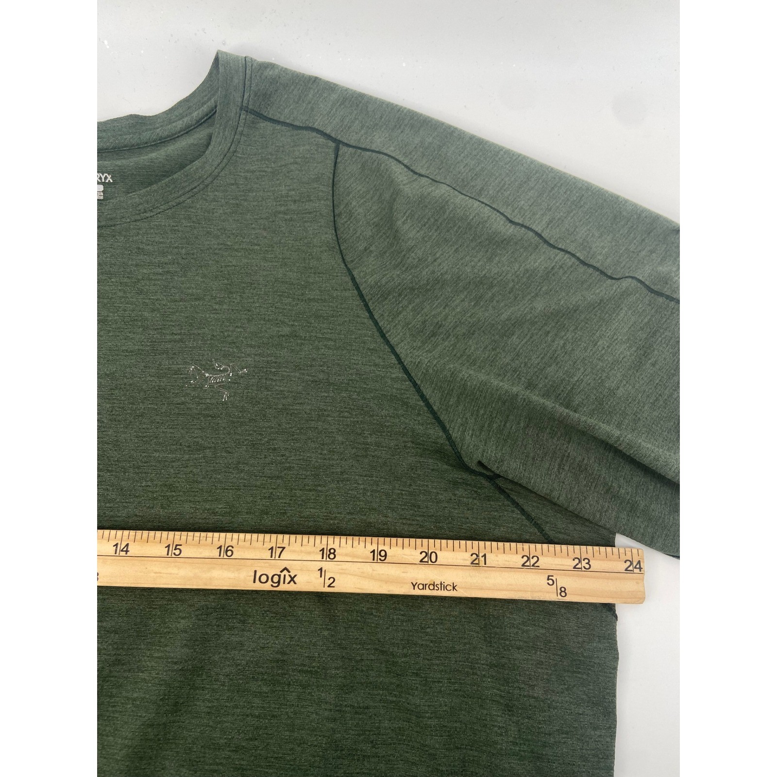 Arcteryx Shirt Mens XL Green Motus Crew Hiking Stretch Performance Wicking gallery