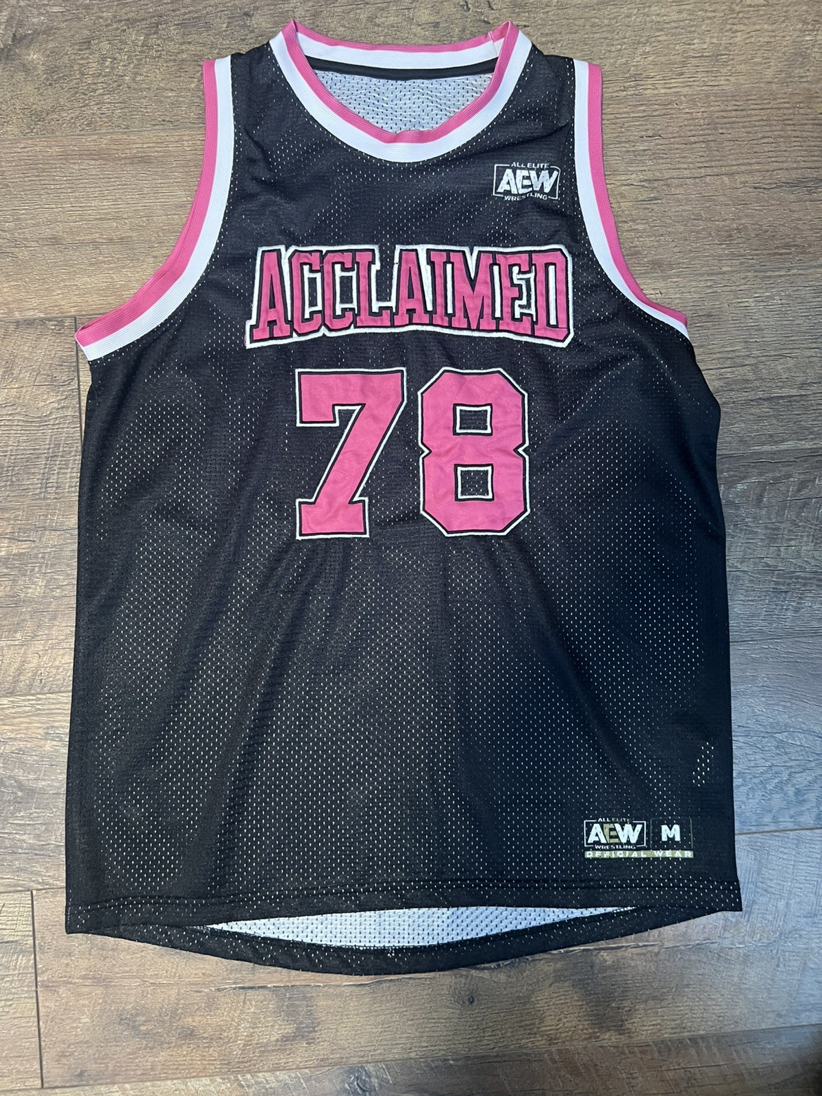 AEW All Elite Wrestling Philly Express Acclaimed Tank Top Jersey Medium M gallery