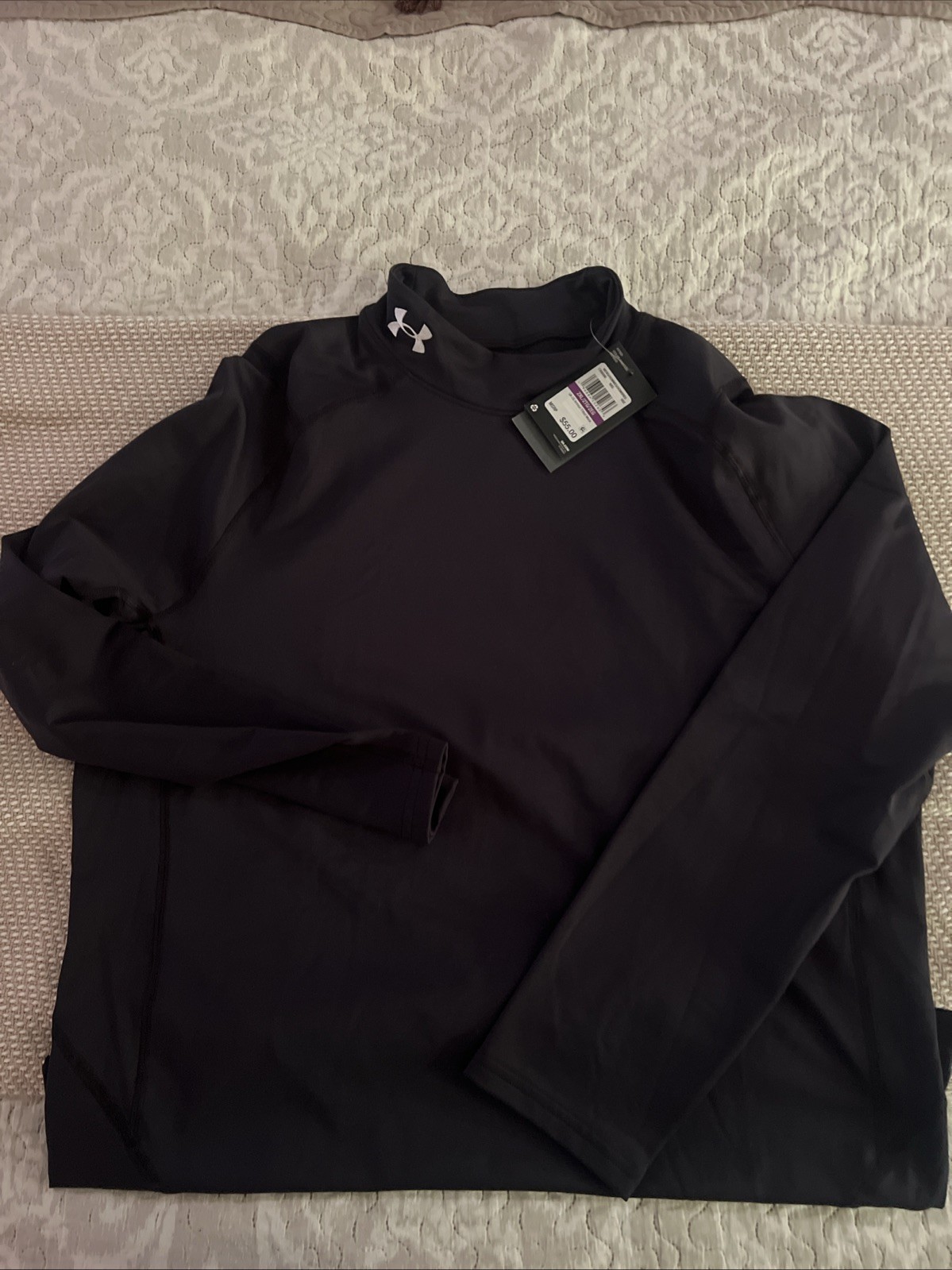 Under Armour Coldgear Fitted Mock Long Sleeve Short Men’s XXL 1366066-002 New gallery