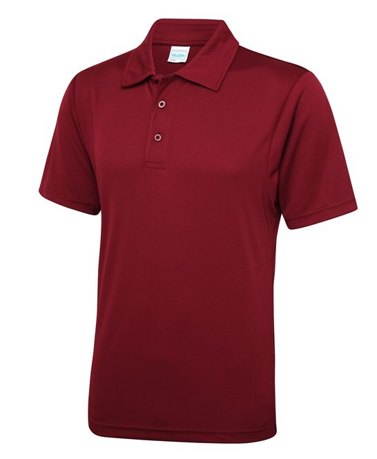 Just Cool Awdis Polo T-shirt Plain Casual Short Sleeve 100% Polyester JC040 gallery