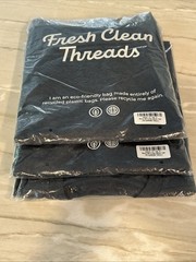 FRESH CLEAN THREADS Men’s Navy Blue Short Sleeve Crew Neck – XL Tall Xlt