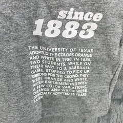Texas Longhorns Mitchell & Ness NCAA Large Shirt Team Origins Hook Em Horns NWT