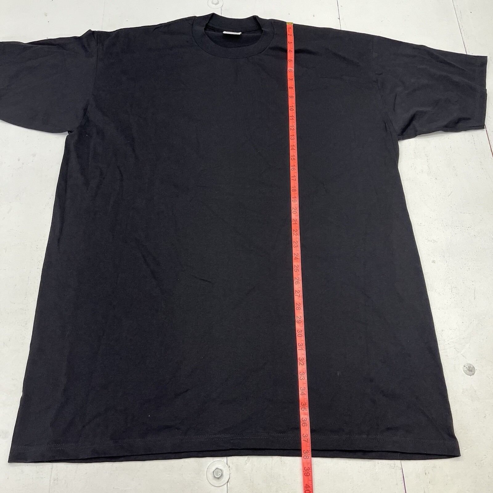Pro Club Heavyweight Black Made In USA 100% Cotton T-Shirt Mens Size 4XL gallery