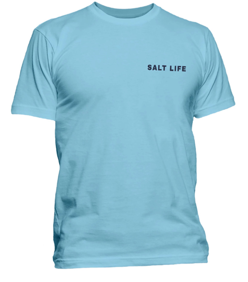 Mens Salt Life Aquatic Journey Graphic Short Sleeve T-Shirt - Large Tall - NWT gallery