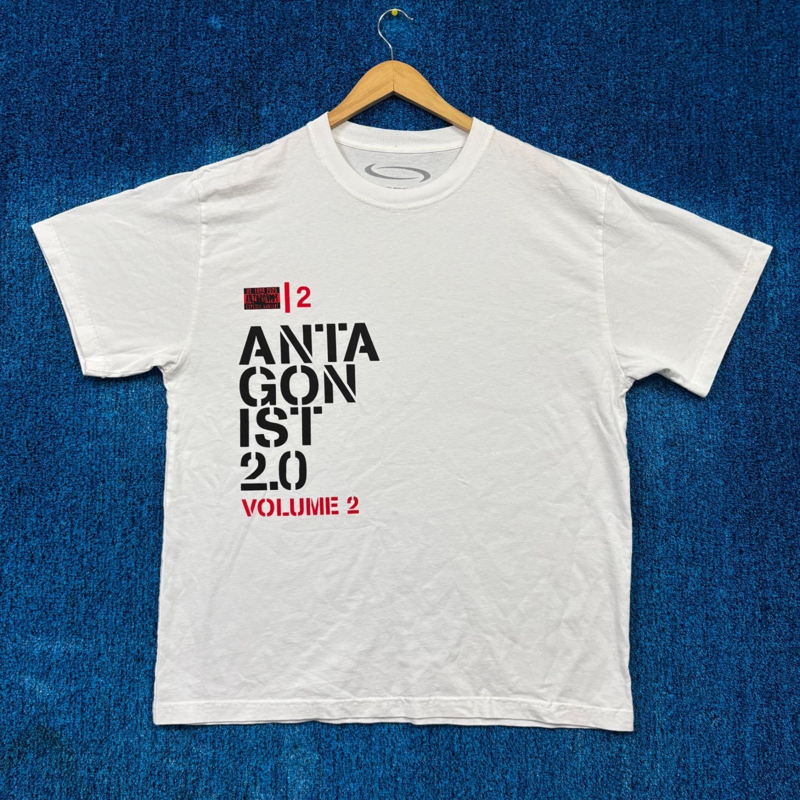 Antagonist Volume 2 Playboy Carti Rap white T-Shirt Size Large gallery