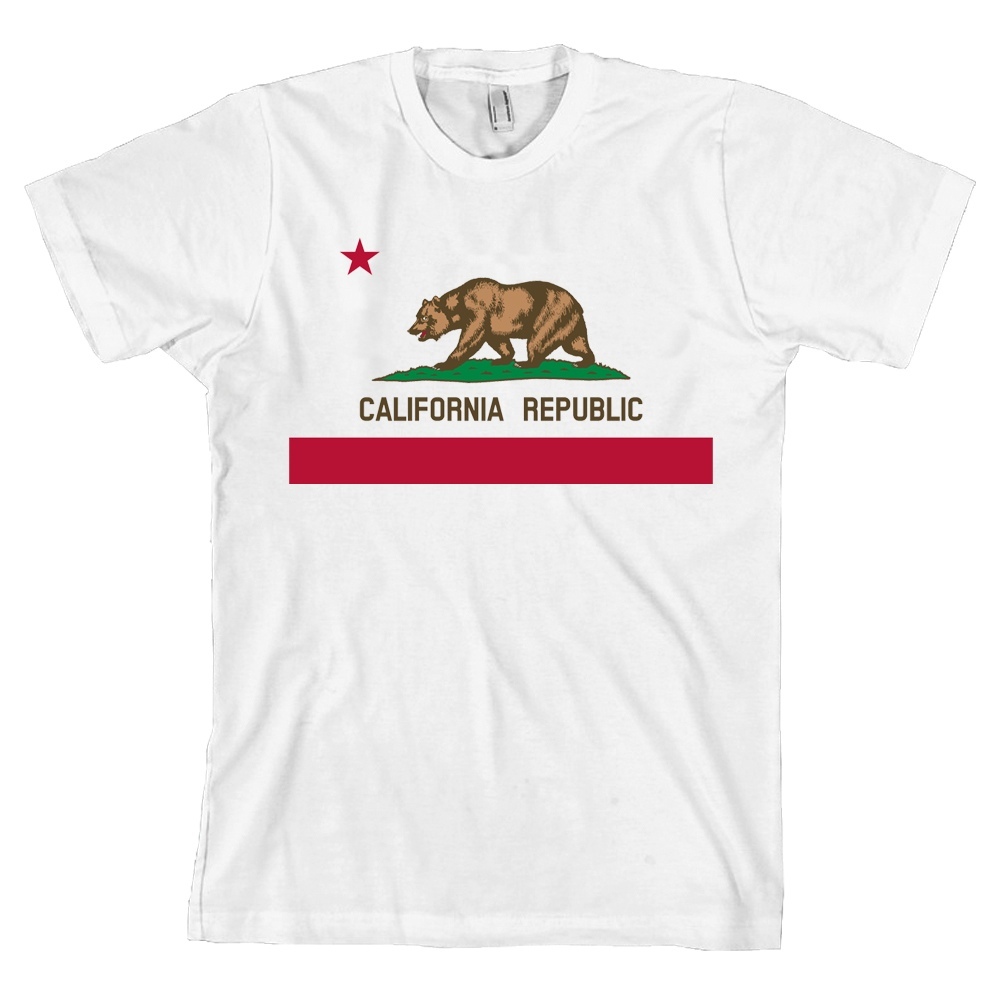 California State Flag T Shirt Cali Republic CA *ALL SIZES & NEW* gallery