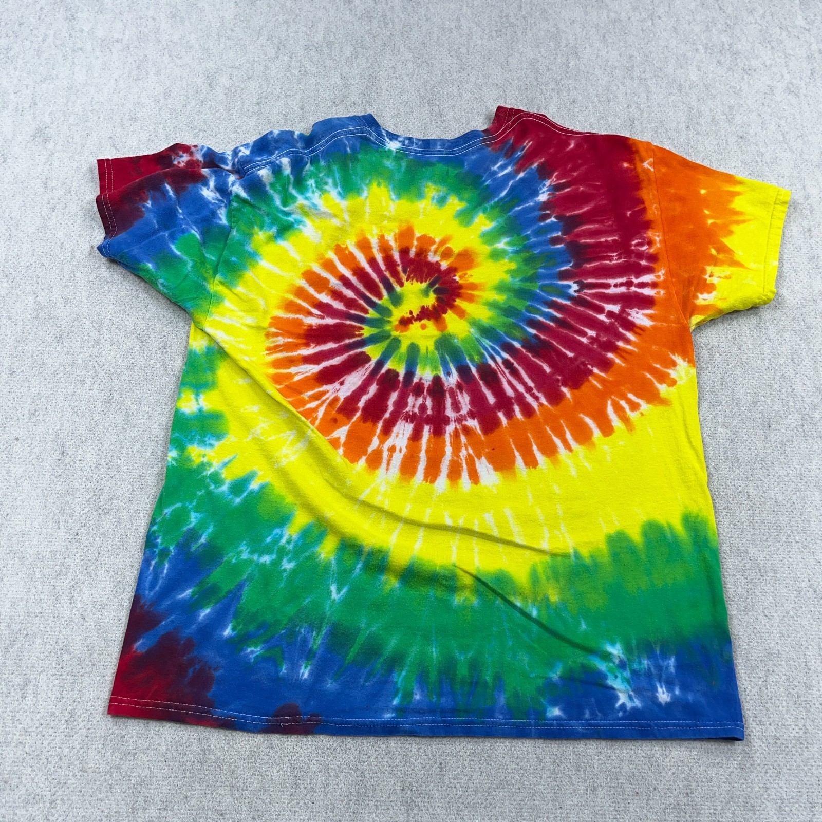 M&Ms Shirt Men XL Tie Dye Rainbow Chocolate Candy Retro Skate Swirl Adult gallery