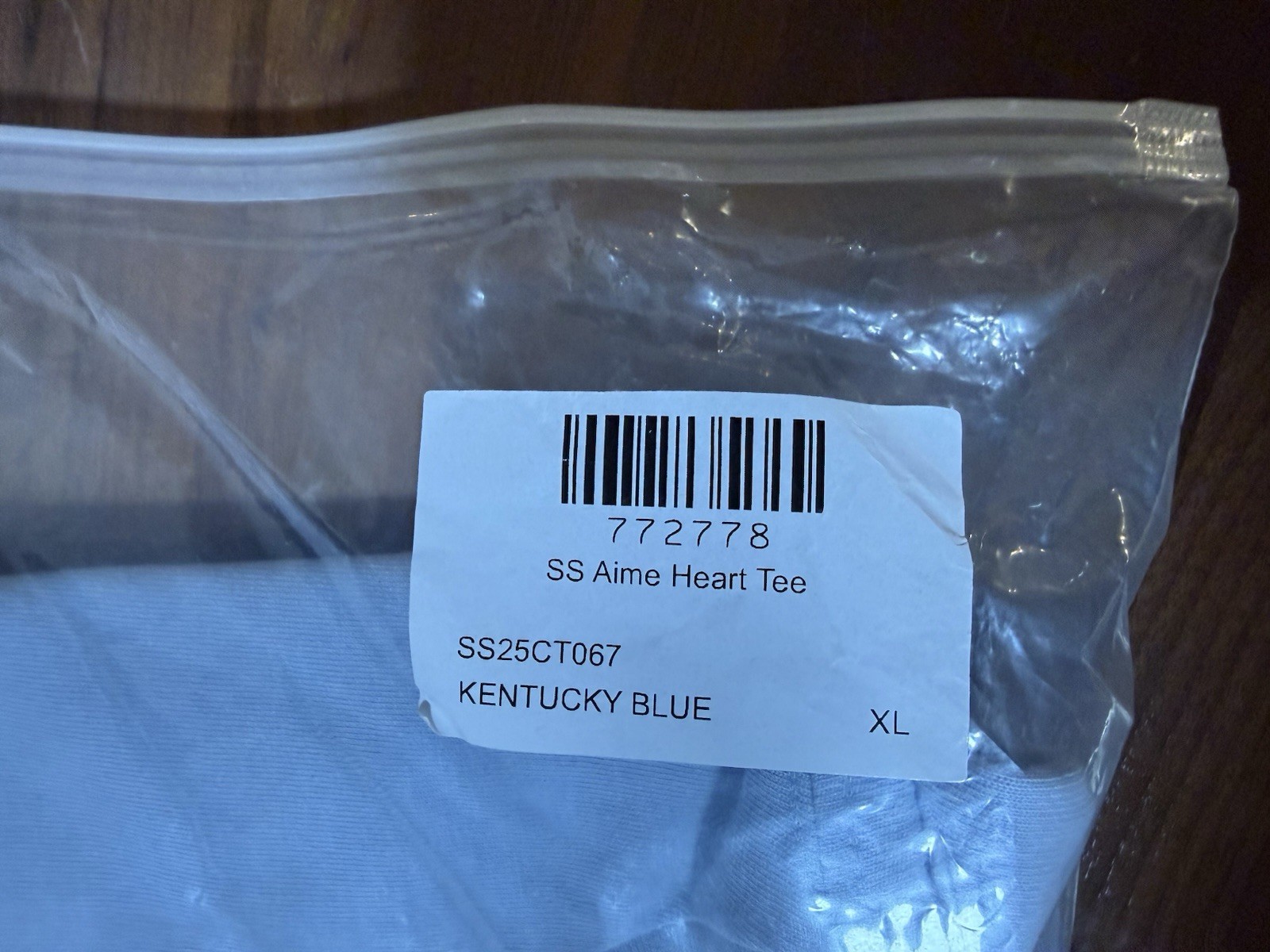 Aime Leon Dore ALD Sound Heart Tee in “Kentucky Blue” T-Shirt NYC SS25 Size XL gallery
