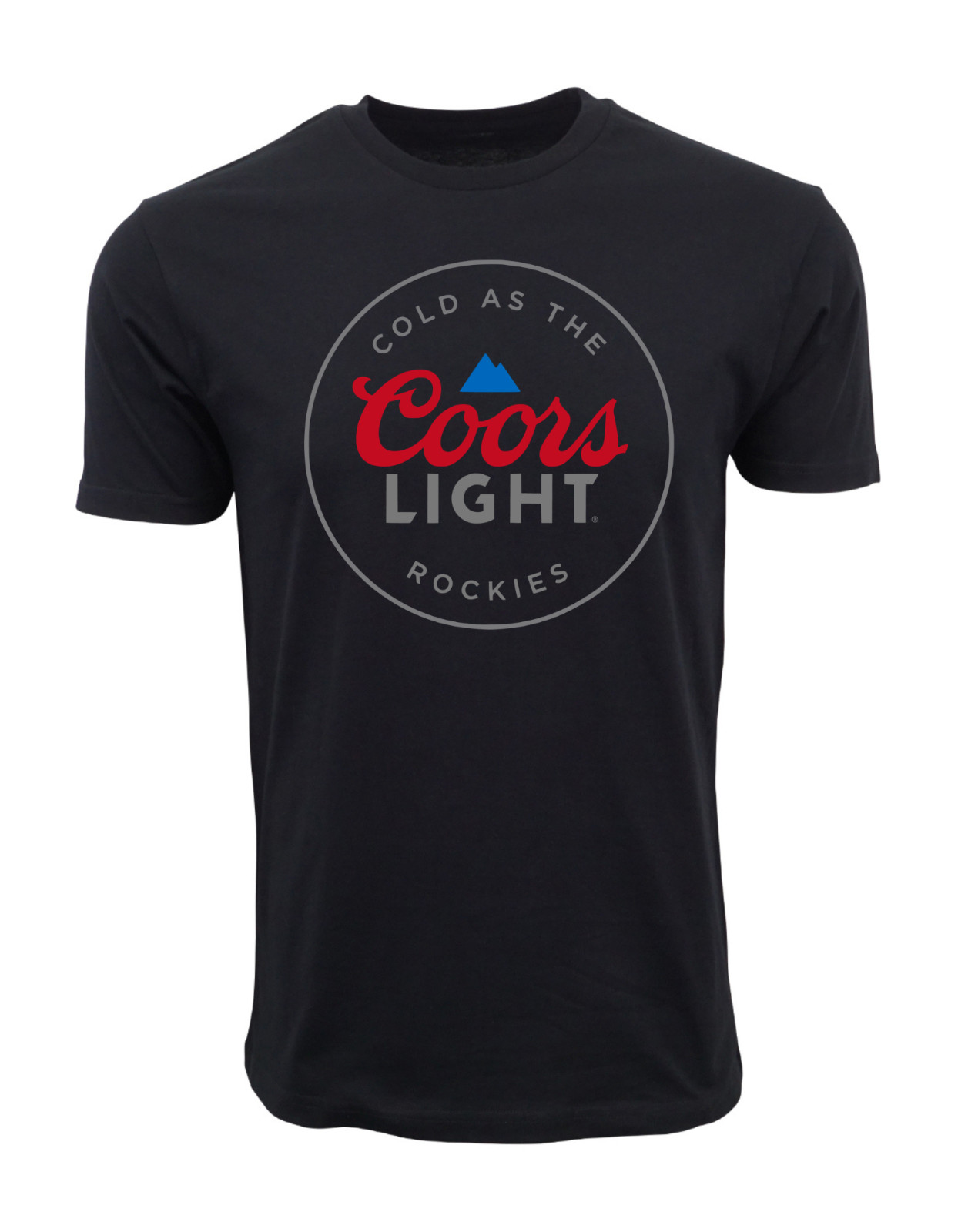 COORS COLD AS THE ROCKIES OFFICIAL T SHIRT