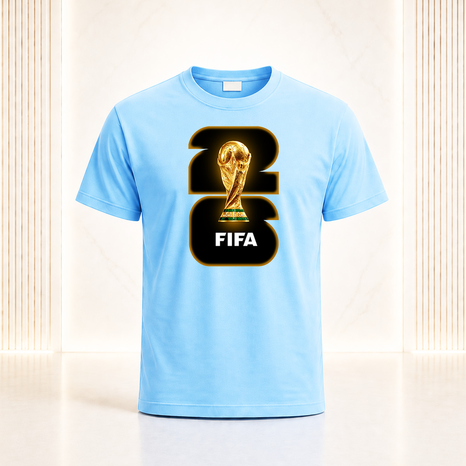FIFA World Cup 2026 Unisex Cotton T-Shirt Soccer Fan Graphic Tee Casual Top gallery