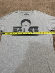The Office T-Shirt Men Medium Gray Graphic Print Ripple Junction…#6743
