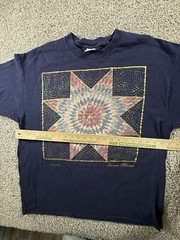 Vintage 90s Brandon Missouri Single Stitch T-shirt 2XL Streetwear Blue