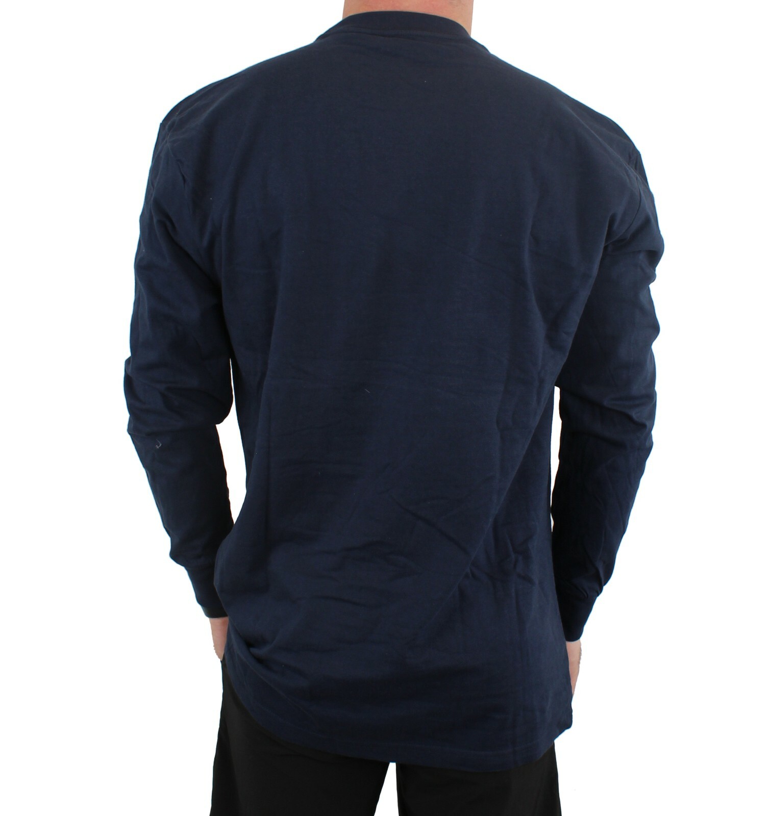 Dickies' Men's Long Sleeve T-Shirt Longer Length Lightweight Crew Neck, Pocket gallery