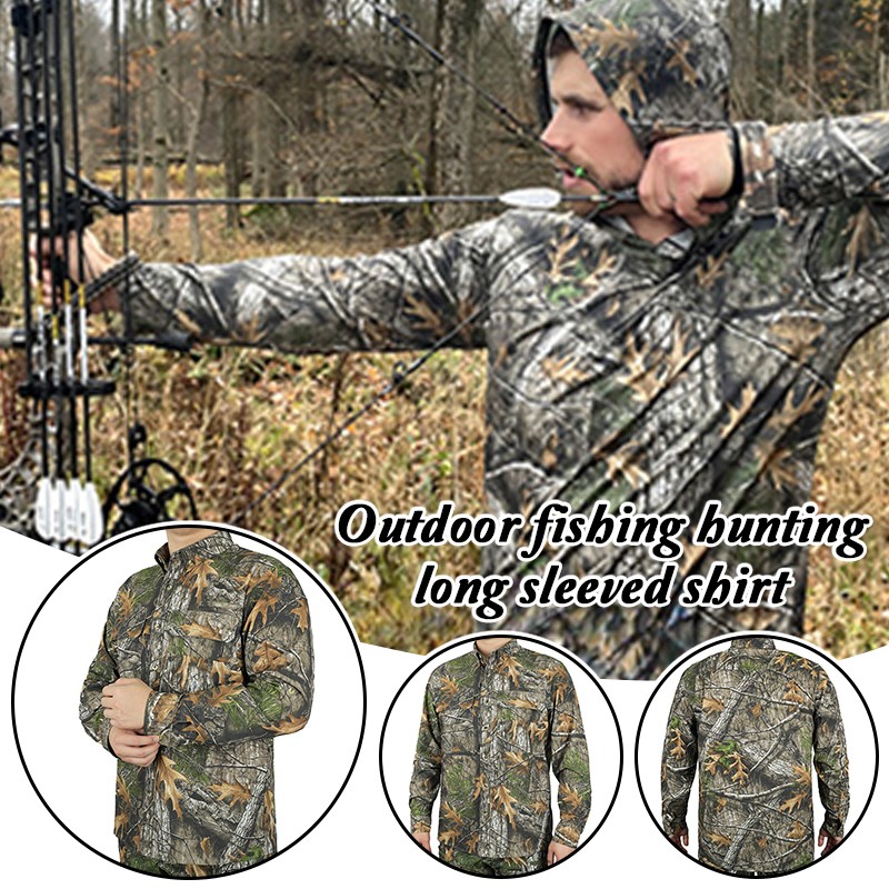 Outdoor Shirt Breathable Sunscreen Fishing Camping Mountaineering Hiking. gallery