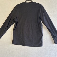 Eddie Bauer Men’s Medium Long Sleeve Black Shirt 60/40 Cotton Poly Blend
