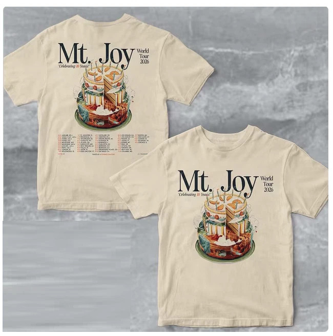 Mt Joy Celebrating 10 Years World Tour 2026 North America T-Shirt gallery
