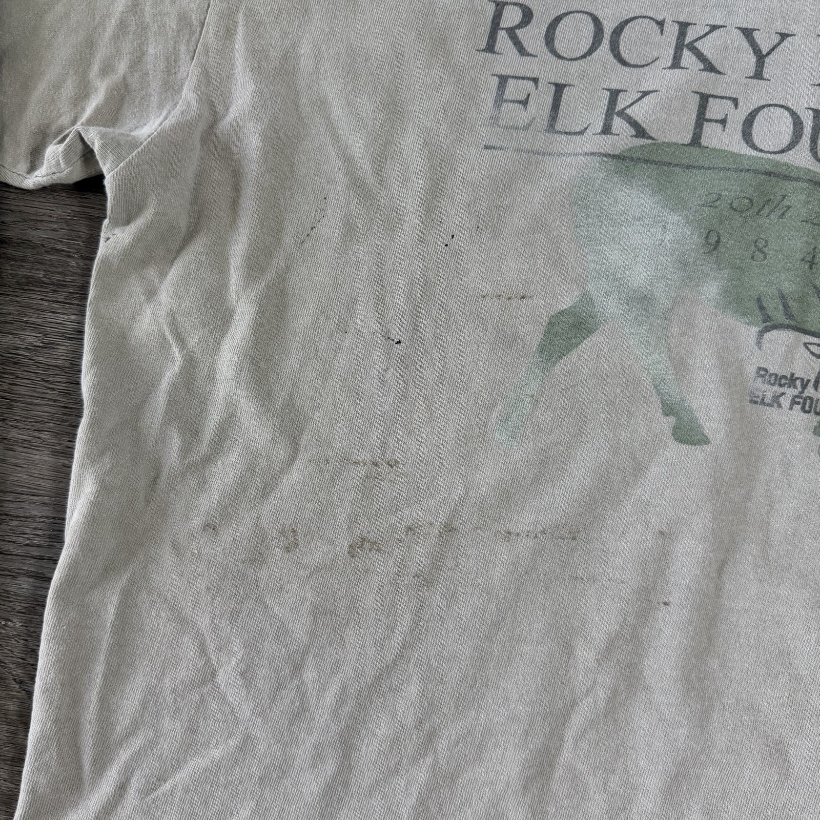 Vintage Y2K Rocky Mountain Elk Foundation T Shirt Mens XL Nature Animals 20th gallery