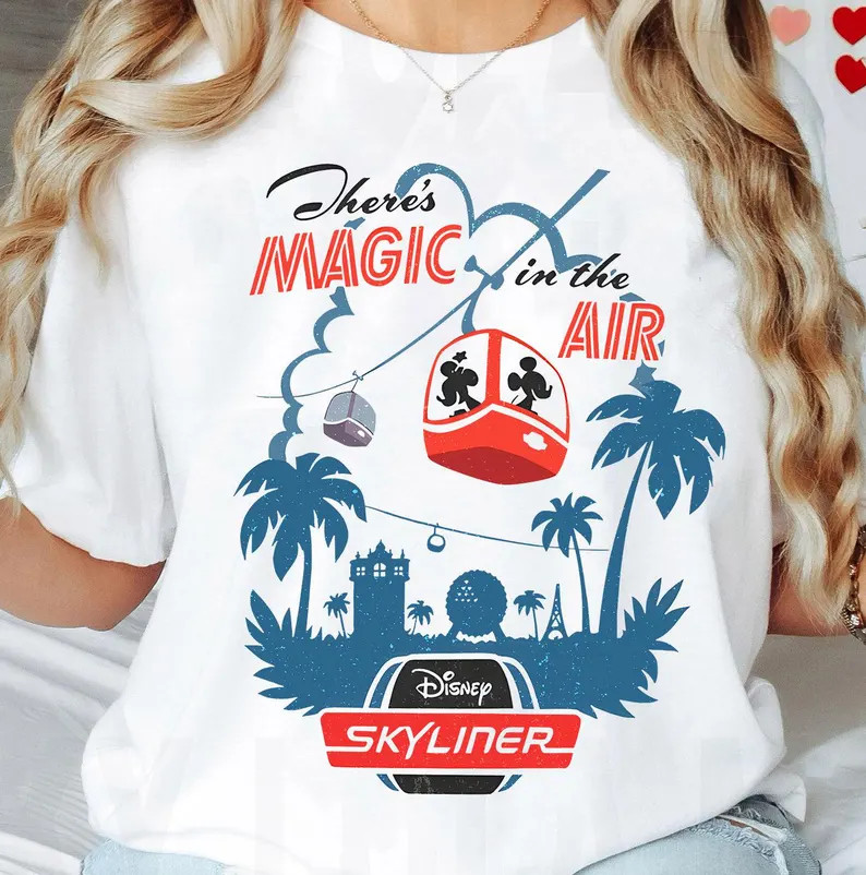 Disney Skyliner Travel The World Cute T Shirt Unisex #3 gallery