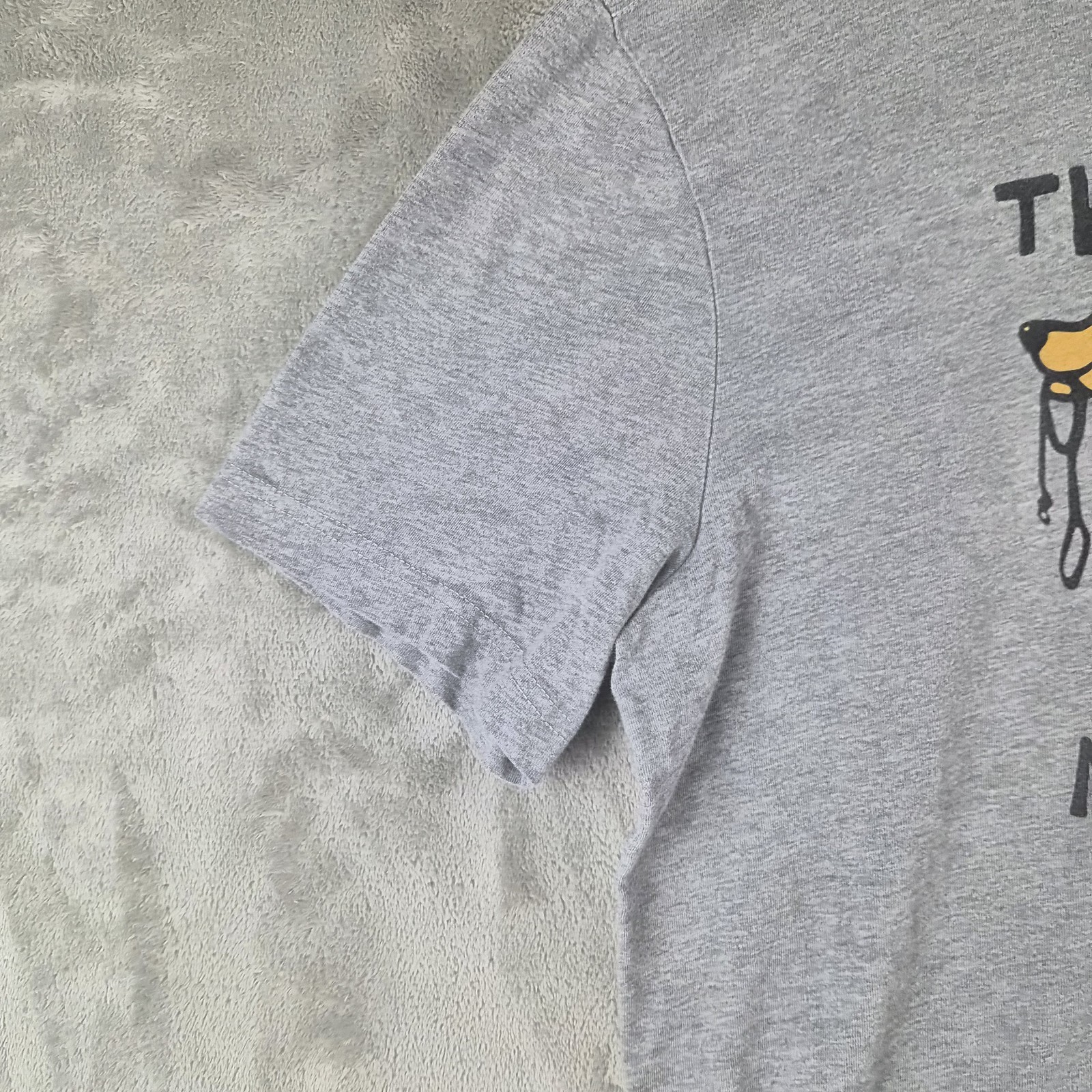 Life Is Good Shirt Mens Medium Gray Thank You For Being My Friend Dog Graphic T gallery