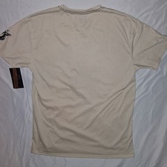NWT CR‑24 Chrome Edge Textured Doberman Graphic Tee Beige Men’s 2XL