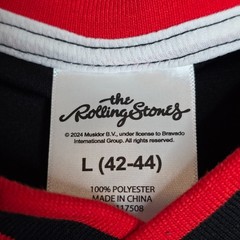 Rolling Stones Men’s Black Jersey Size Large 42–44 2-Sided Graphics
