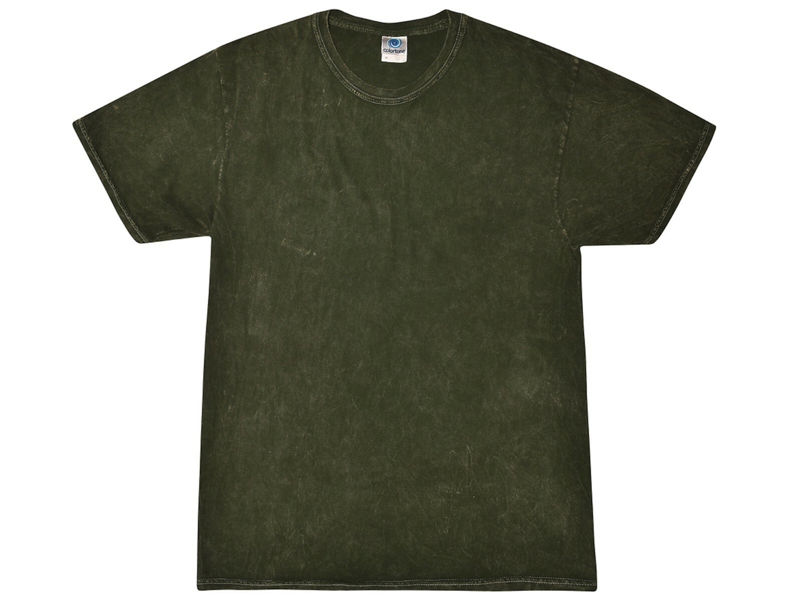 Mineral Wash Vintage Green T-Shirts Adult S to 3XL Short Sleeve 100% Cotton gallery