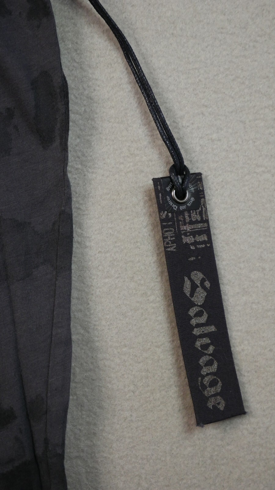 Genuine Vintage Salvage Brand T Shirt "Shogun" Charcoal V51T425 Size XXL gallery