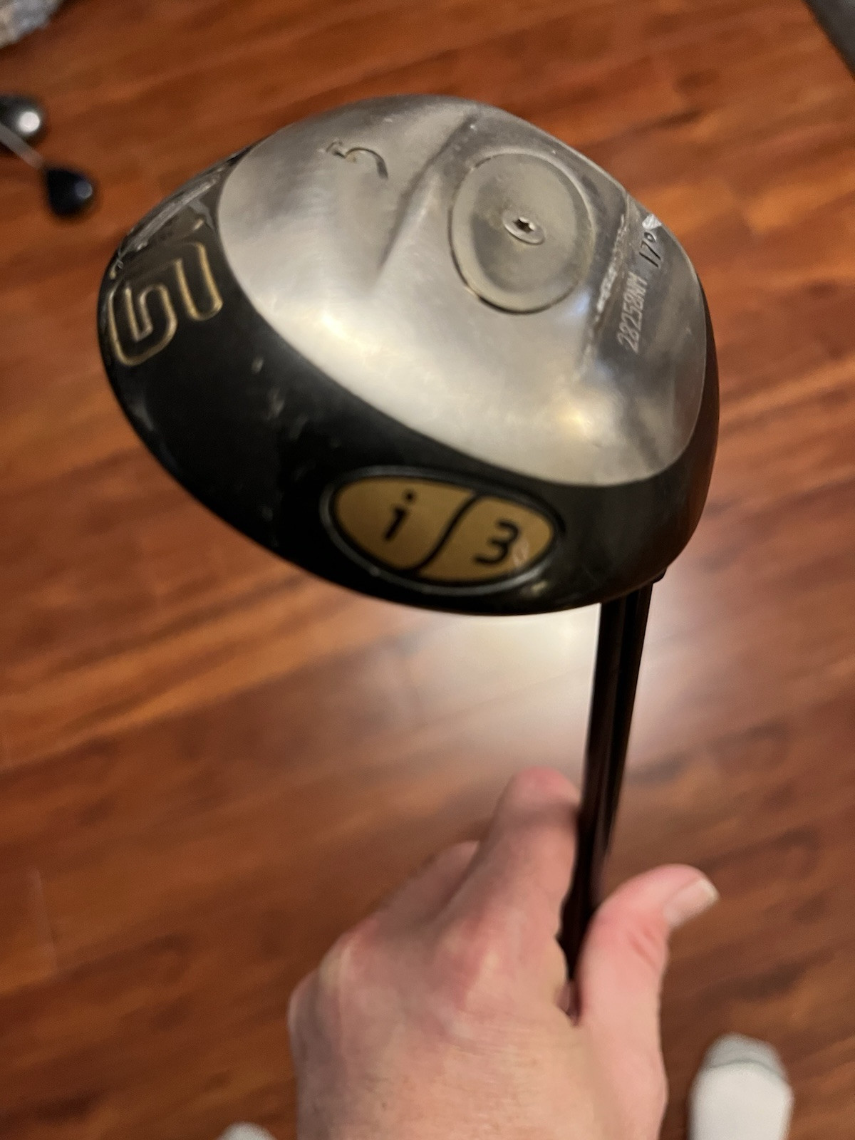 Ping I|3 5 17° RH  Stiff With Cover.