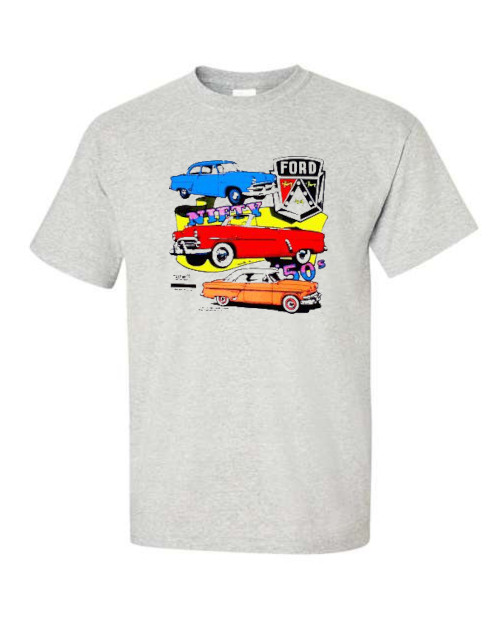 1952 1953 1954 Ford Classic Car T-shirt Single OR Double Print gallery