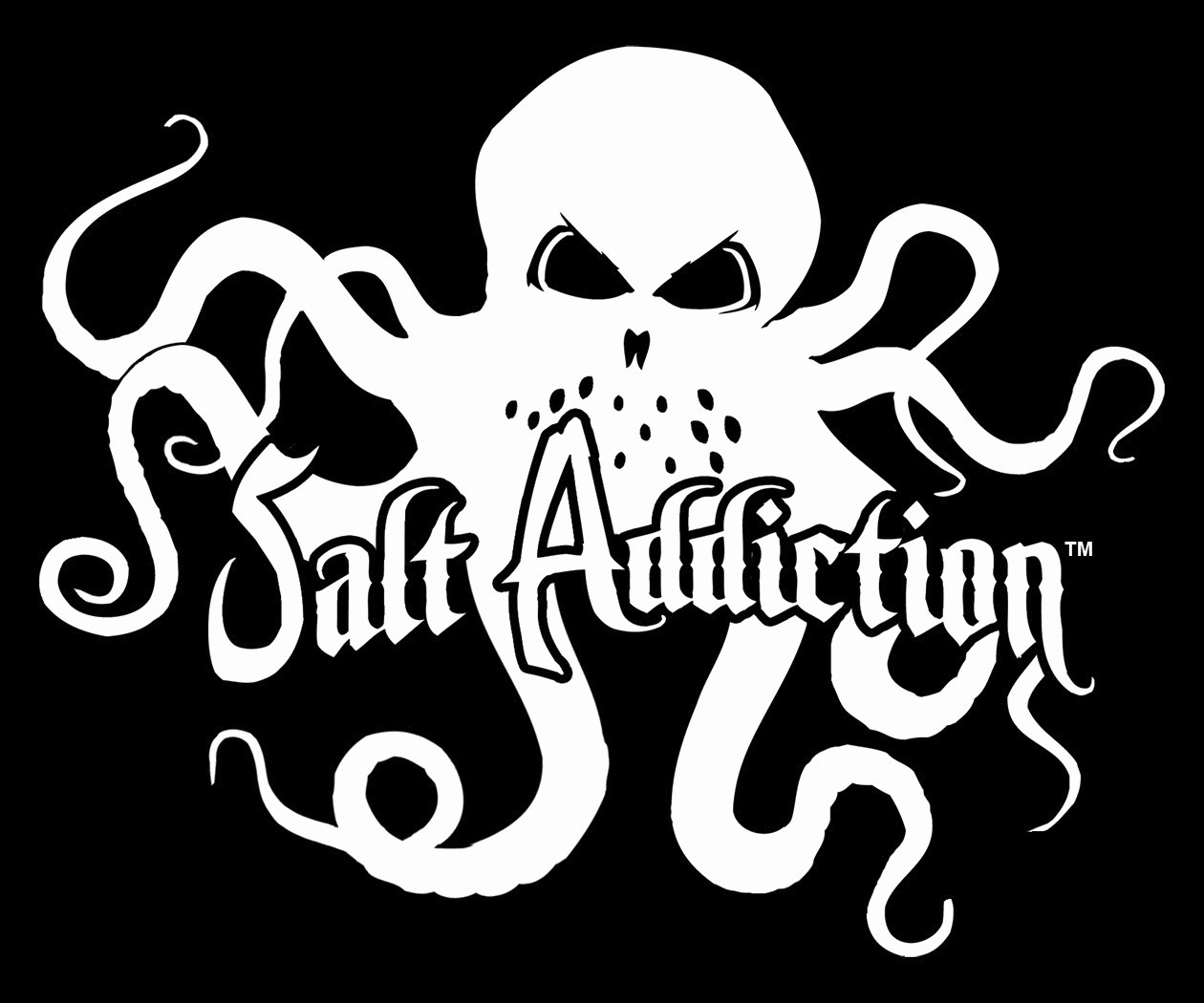 Salt Addiction Octopus decal sticker,Ocean,fishing,boat,life,reel,rod,