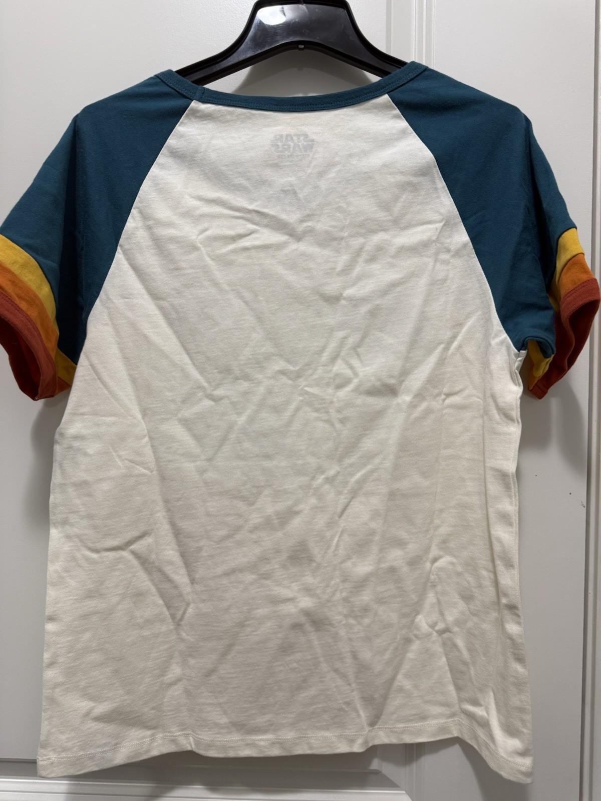 Heroes & Villains Star Wars Chopper Women’s L Almost Rainbow Sleeves 100% Cotton gallery