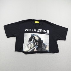 Darc Sport Shirt XL Marvel Wolverine Black Hero Elite Series 164/1000 Cropped