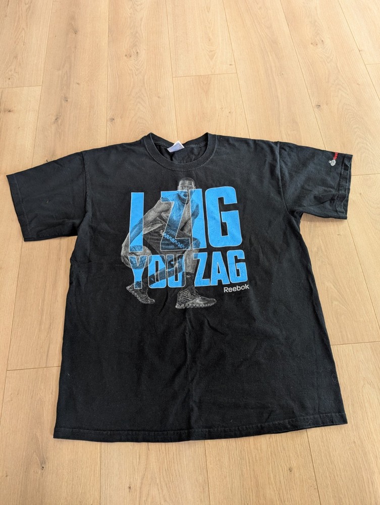 Reebok Zig Zag John Wall T-Shirt Basketball Men’s Large RARE