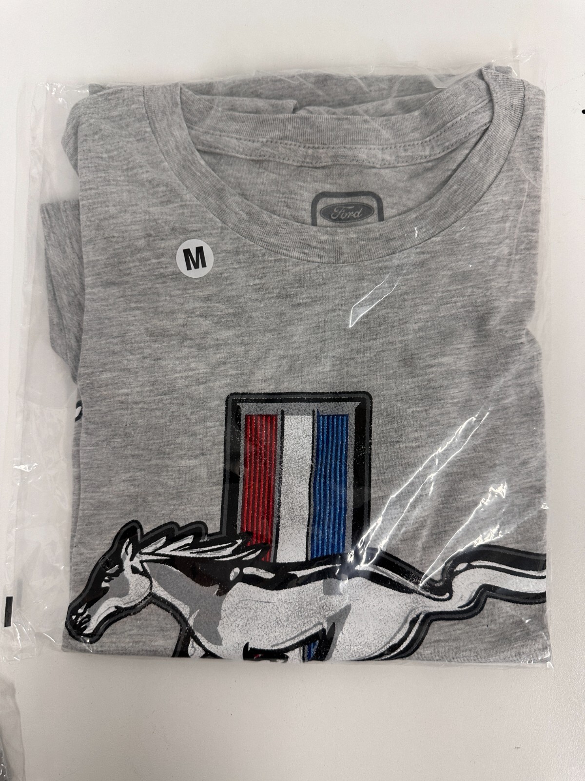 FORD MUSTANG T SHIRT OFFICIAL ITEM GRAY gallery
