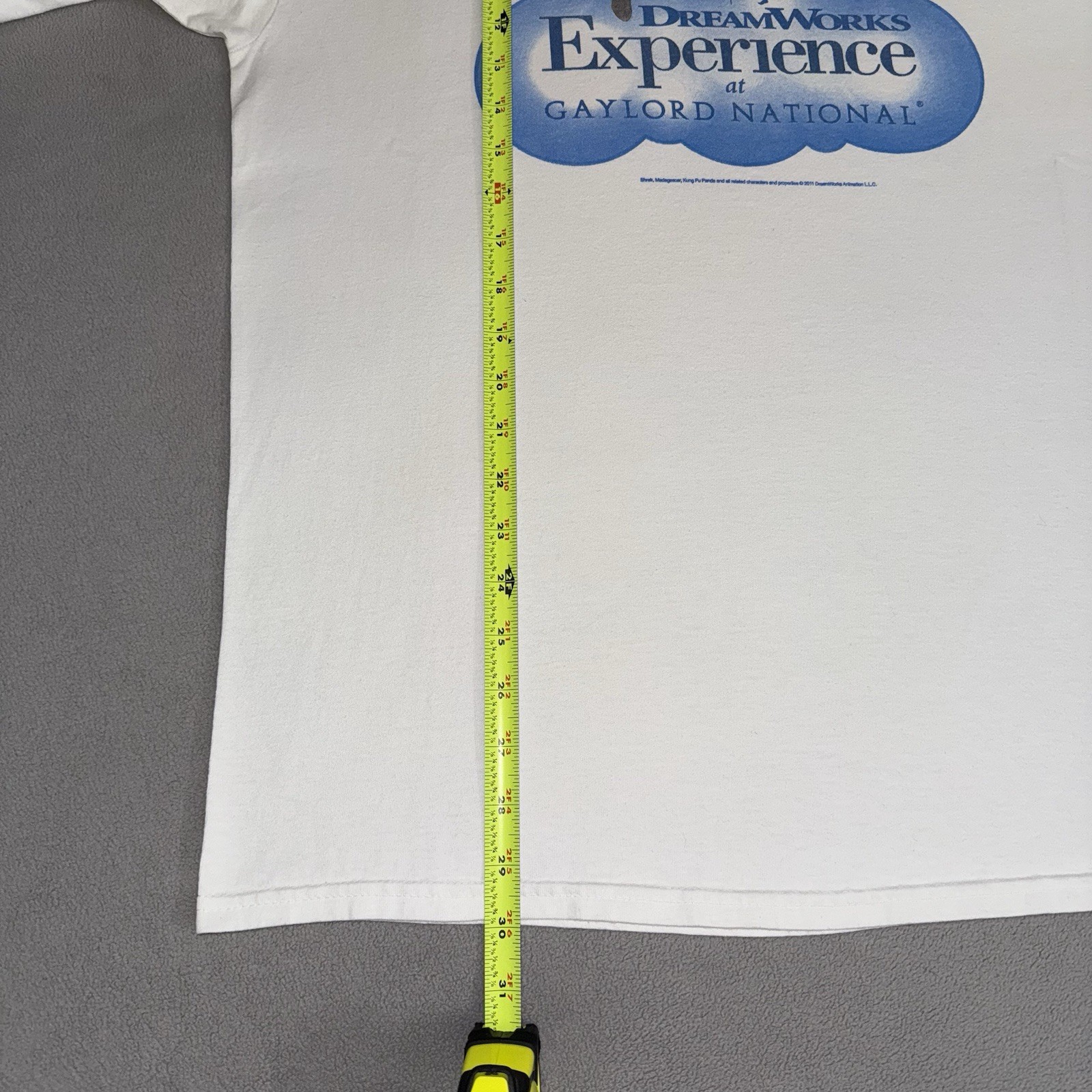 Vintage Dreamworks Ice Skating T-shirt Large Shrek Kung Fu Panda Madagascar Y2K gallery