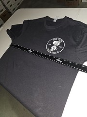 3BB Cafe Bethany Beach Delaware Small Mens Black Double-sided Graphic Logo Tee