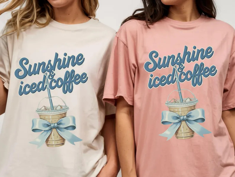 Comfort Tee Iced Coffee Sunshine