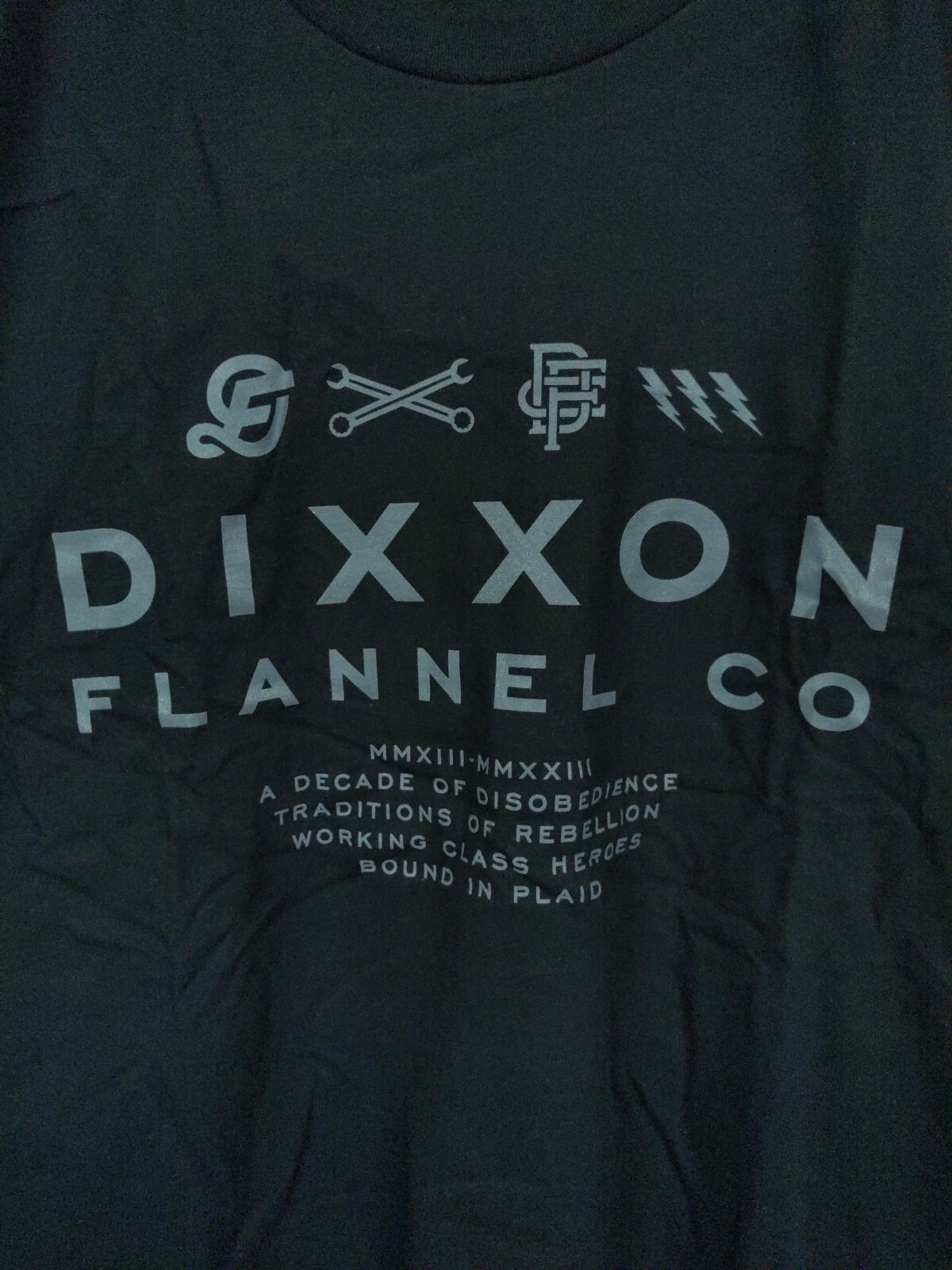 Dixxon Technical Tee Black T-Shirt Mens (Various Sizes) gallery
